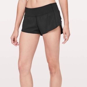 lulu lemon speed shorts size 2